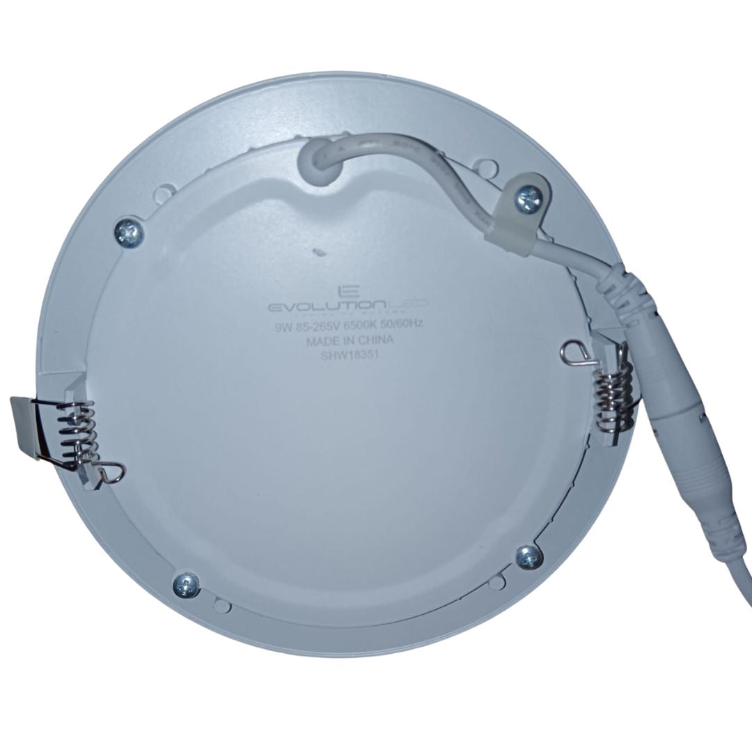 LUMINARIA EMPOTRAR 9W LUZ FRIA