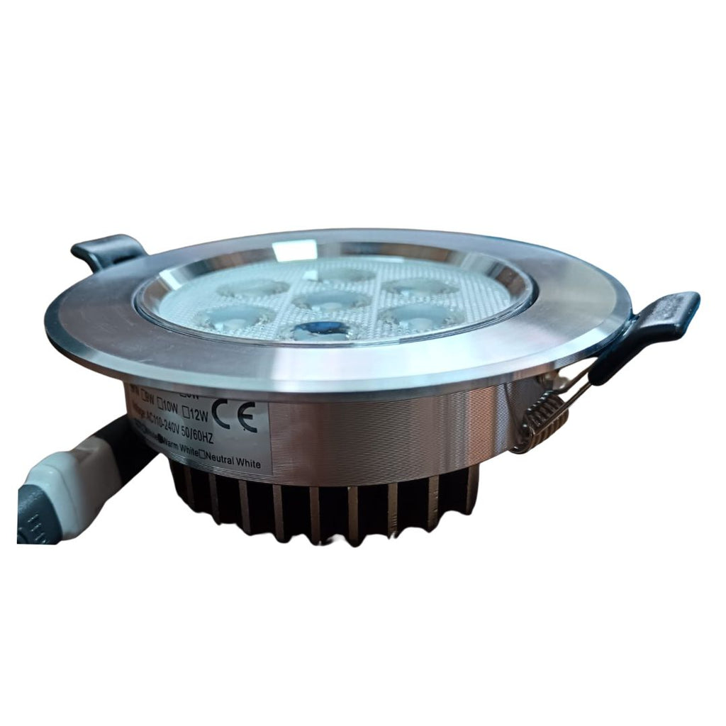LUMINARIA EMPOTRAR 7W LUZ CALIDA