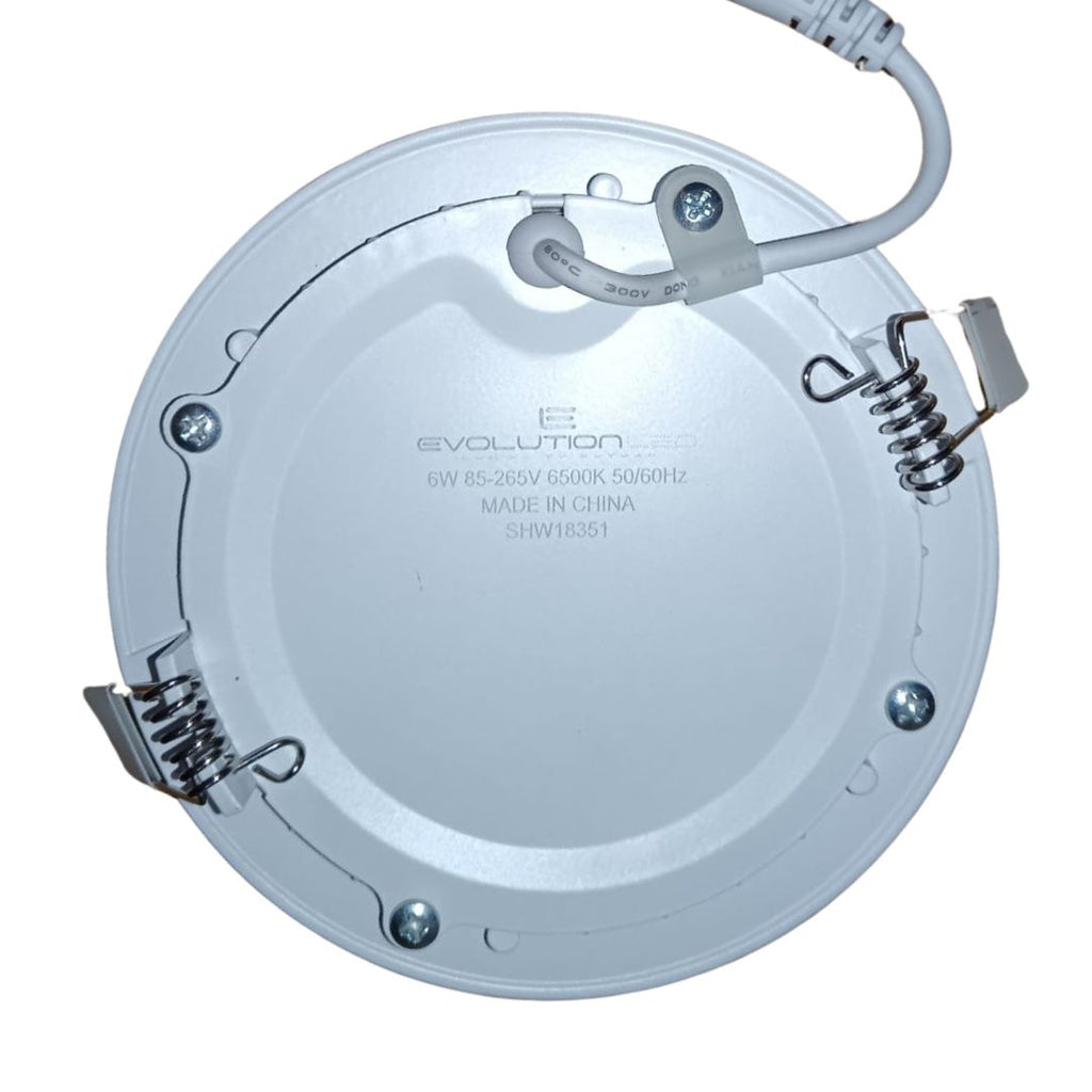 LUMINARIA EMPOTRAR 6W LUZ FRIA