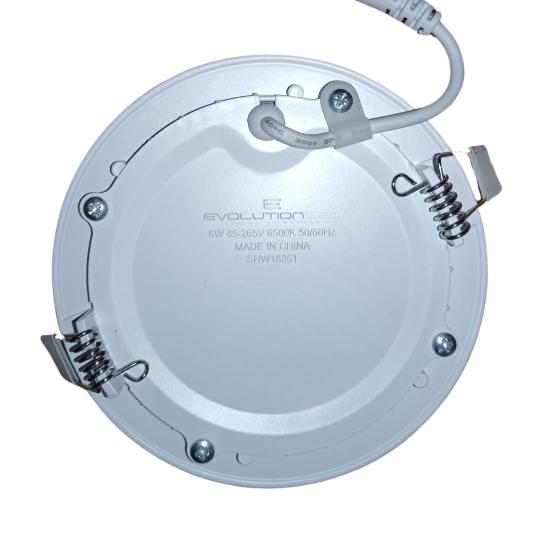 LUMINARIA EMPOTRAR 6W LUZ FRIA