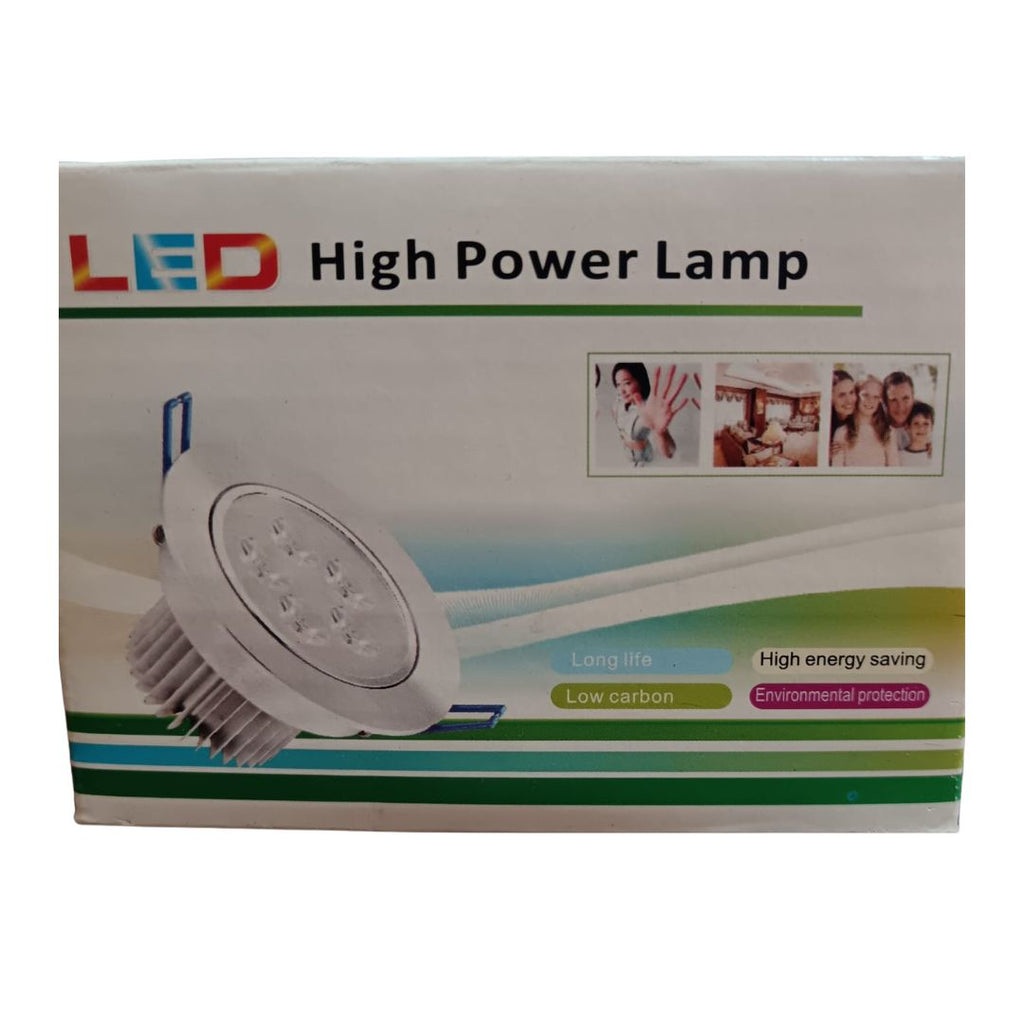 LUMINARIA EMPOTRAR 18W LUZ CALIDA