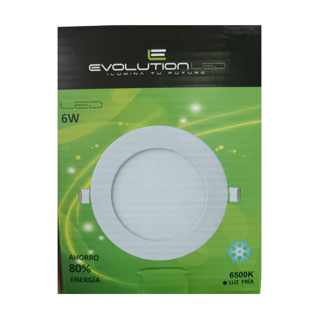 LUMINARIA EMPOTRAR 6W LUZ FRIA