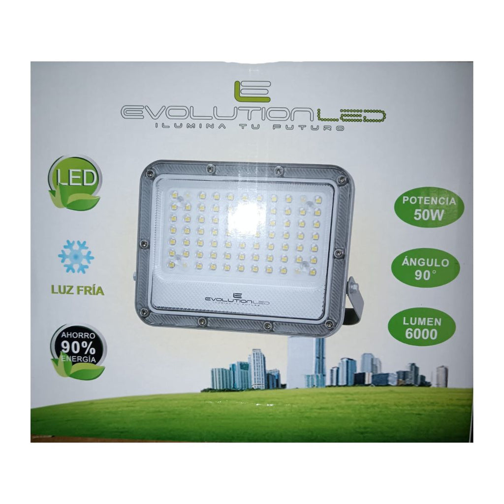 Reflector Led  50w  BK-05 LUZ FRIA