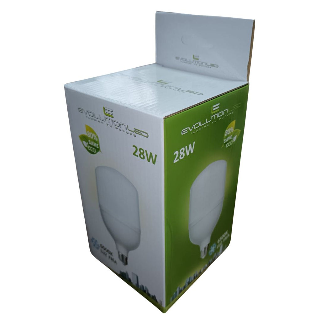 LAMPARA LED SERIE T100 28W LUZ FRIA