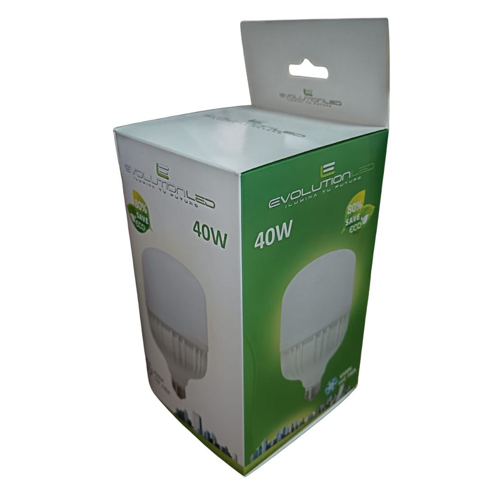 LAMPARA LED SERIE T100 40W LUZ FRIA