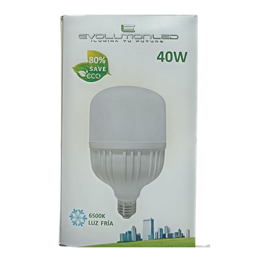LAMPARA LED SERIE T100 40W LUZ FRIA