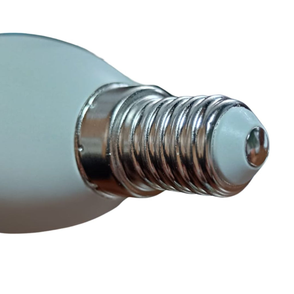 LAMPARA LED C37 6W LUZ CALIDA
