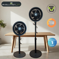 Ventilador Circulación NEGRO